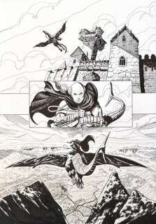 Candita, Giuseppe - 1 Original drawing - Dragonero - ultima pagina della storia "La Guarigione di Ecuba" - 2023 | Catawiki