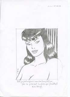 Minus (Walter) | Illustration Ã  la mine de plomb représentant le… | Millon