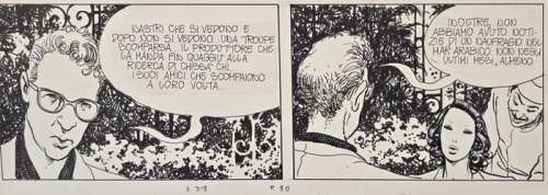 Manara, Milo - 1 Original page - Giuseppe Bergman - Rêver, peut-être, Tome 3 | Catawiki