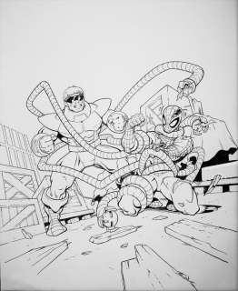 Elson, Richard | original c  - Spectacular Spiderman Adventures, No. 43 (1999) | Catawiki