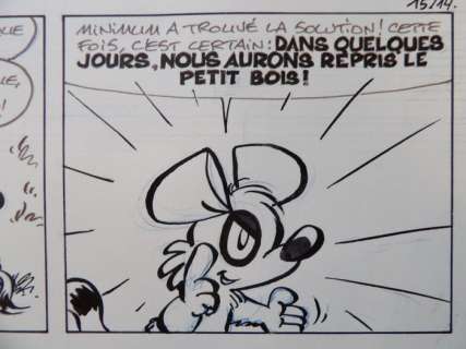 Walli - 1 Original page - Chlorophylle T12 - Les trois mercenaires / De drie Huurlingen - 1987 | Catawiki