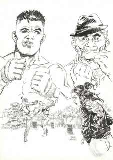 Jack Manini - Couverture originale - Round 1 - Total Combat