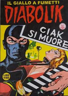 Camarda, Larry - 1 Original colour drawing - Satanik - Ciak Si Muore - 2017 | Catawiki