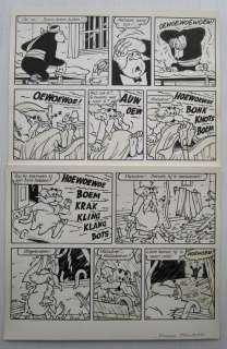 Nys, Jef - 1 Original page - Jommeke 31 - Knappe Mataboe - 1967 | Catawiki