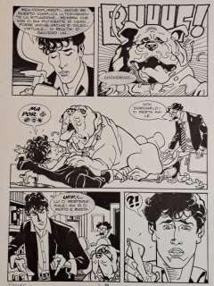 Saudelli, Franco - 1 Original page - Dylan Dog - Il Cane Infernale | Catawiki