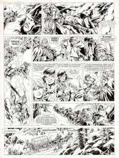 Mitton, Jean-Yves - 1 Original page - Vae Victis ! T1 - Ambre, le banquet de Crassus - 1991 | Catawiki