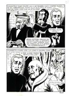 Piffarerio, Paolo - 2 Original page - Alan Ford #85 - "Alta finanza" - 1980 | Catawiki