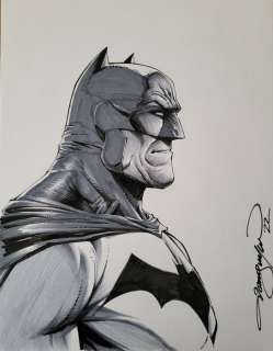 Tom Nguyen - 1 Original drawing - Batman - Dark Knight - 2022 | Catawiki