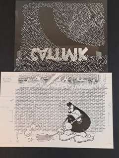 Bonfatti; Silver - 1 Original cover - Cattivik in... Mosche - 1993 | Catawiki