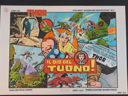 Camarda, Larry - 1 Original page - Thor Il Dio del Tuono - 2017 | Catawiki
