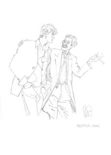 Stano, Angelo - 1 Original preliminary drawing - Dylan Dog | Catawiki