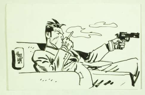 Bernet, Jordi | Original drawing  - â€œTorpedoâ€ | Catawiki