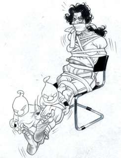 Saudelli, Franco - 1 Original page - Bondage - "Femmine alla corda..." - 1990 | Catawiki