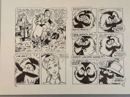 Magnus & Romanini - 2 Original page - La Compagnia della Forca: Il Rapimento di Annalisa - 1977 | Catawiki