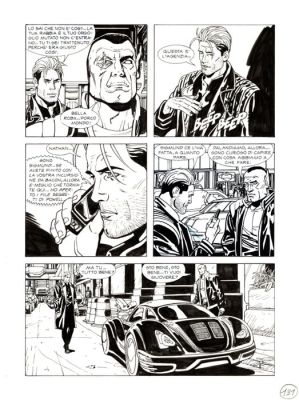 Bonazzi, Germano - 3 Original page - Nathan Never Gigante #14 - "La sorgente nascosta" - 2011 | Catawiki