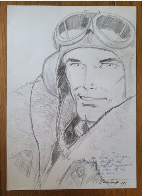 Albert Weinberg - 1 Original drawing - Dan Cooper - 1993 | Catawiki