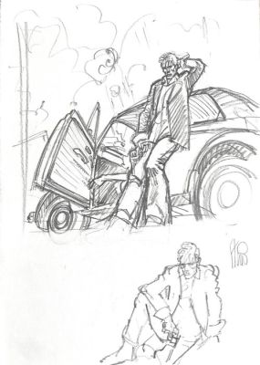 Stano, Angelo - 1 Original preliminary drawing - Dylan Dog | Catawiki