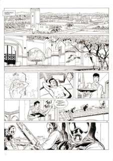 Henriet - Planche originale Damoclès | BDEnchères