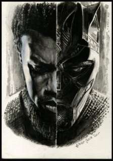 Coscarelli, Javier - BLACK PANTHER Illustration