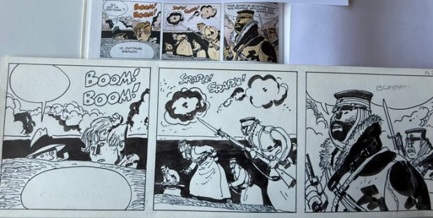 Pratt, Hugo - 1 Original page - Corto Maltese - La Jeunesse de Corto - 1981 | Catawiki