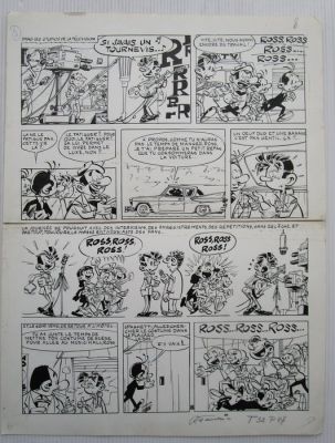 Attanasio, Dino - 1 Original page - Spaghetti - (années 1970)