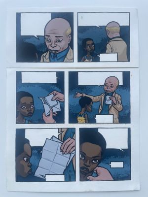 Stassen, Jean-Philippe - 1 Original colour page - L’ile au trésor - 2012 | Catawiki