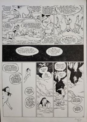 Olivier Pont - 1 Original page - Ou le regard ne porte pas - 2004 | Catawiki