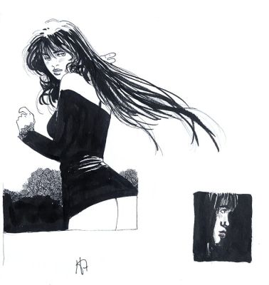 Altuna, Horacio - 1 Original preliminary drawing - Woman | Catawiki