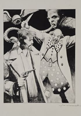 Roi, Corrado - 1 Original drawing - Dylan Dog - Progetto 666 - "Armageddon" | Catawiki