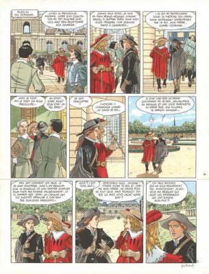 André Juillard | Planche originale n°05 - ... Qu’est-ce que ce monde ? - Les 7 Vies de l’Épervier | Daniel Maghen