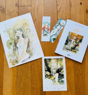 Sandoval, Tony - 1 Original colour drawing published + Artbook - Nature - Isabelle - 2020 | Catawiki