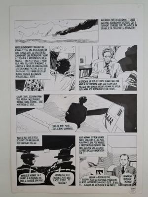 Micheluzzi, Attilio - 1 Original page - Mermoz - 1987 | Catawiki