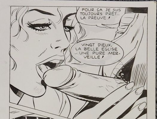Dino Leonetti - 2 Original page - Les Cornards | Catawiki