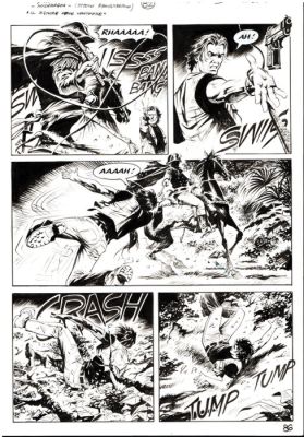 Dotti, Maurizio - 1 Original page - Dampyr #80 - "il signore delle maschere" - 2006 | Catawiki