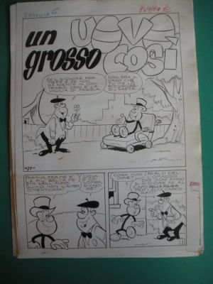 Manfrin, Umberto - 16 Original page - Tiramolla (Elastoc) - 1969 | Catawiki