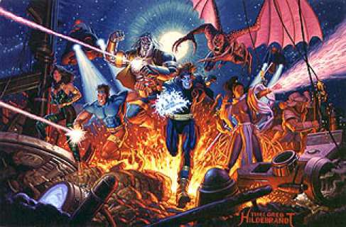 Brothers Hildebrandt - X-Men 2099 poster