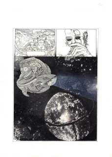 Planche originale 12 de SKEOL par Silvio CADELO