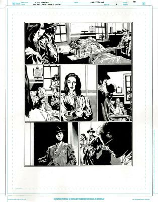 The Bat-Man: Second Knight #2 p.18 - 1st Meeting Between Lois, Clark & Gordon! | Comic Book Art Gallery