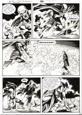 Dotti, Maurizio - 1 Original page - Dampyr #137 - "Gli implacabili" - 2011 | Catawiki