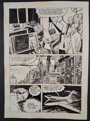 Breccia, Alberto - 1 Original page - Agente Nessuno | Catawiki