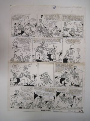 Peter de Smet - 1 Original page - De Generaal - De Overval pagina 1 - 1972 | Catawiki