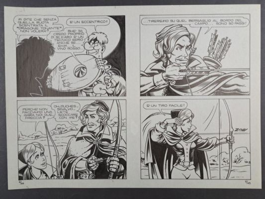 Magnus & Romanini - 1 Original page - La Compagnia della Forca n. 6 - Il Ritorno di Gerardo | Catawiki