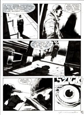 Roi, Corrado - 1 Original page - Dylan Dog #265 - "Reincarnazioni" - 2008 | Catawiki