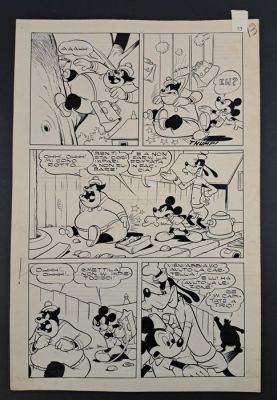 Carpi; Martina - 1 Original page - Topolino: Andiamo a Scuola Con… - 1955 | Catawiki