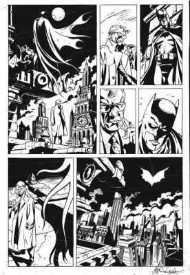 Caracuzzo, Giancarlo - 1 Original page - Batman, The Joker - 1998 | Catawiki