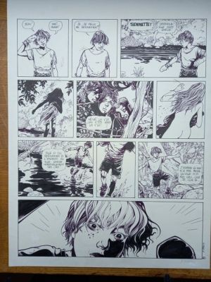 Makyo, Pierre - 1 Original page - Grimion gant de cuir T1, planche 40