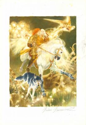 Andréï Arinouchkine | Planche originale n°21 - L’oiseau de feu | Daniel Maghen