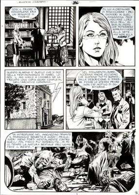Dotti, Maurizio - 1 Original page - Dampyr #147 - "Tributo di sangue" - 2012 | Catawiki