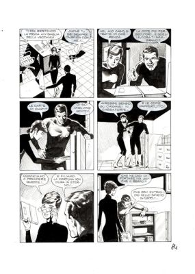 Pittaluga, Luigi - 3 Original page - Julia #123 - "Ladro scaccia ladro" - 2008 | Catawiki