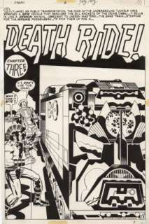 Kirby, Jack - OMAC #6 Splash Page | ComicConnect (Buy It Now)